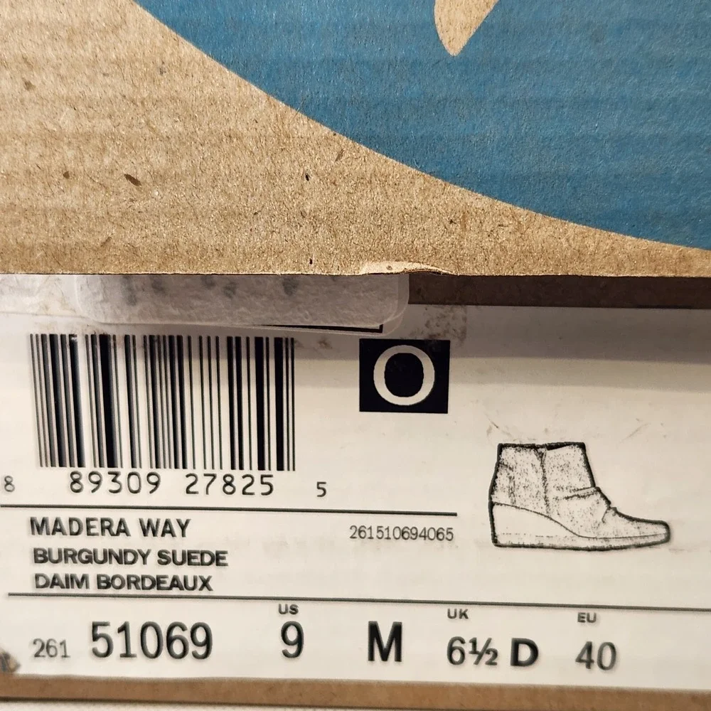 Clarks unstructured madera